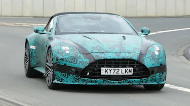 2024 Aston Martin Vantage Roadster (camouflaged) - front cornering