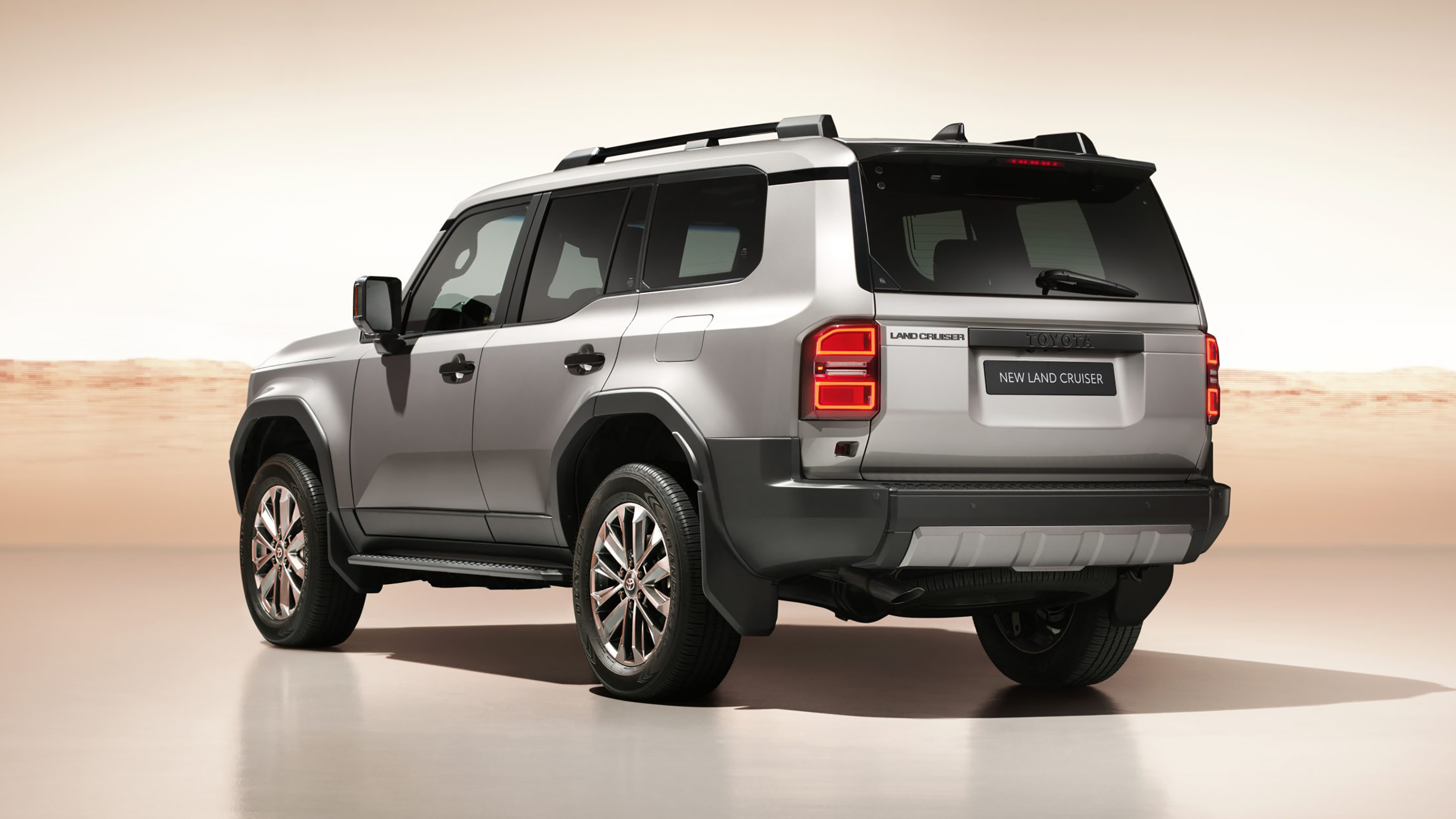 Toyota Land Cruiser (grey) - rear static