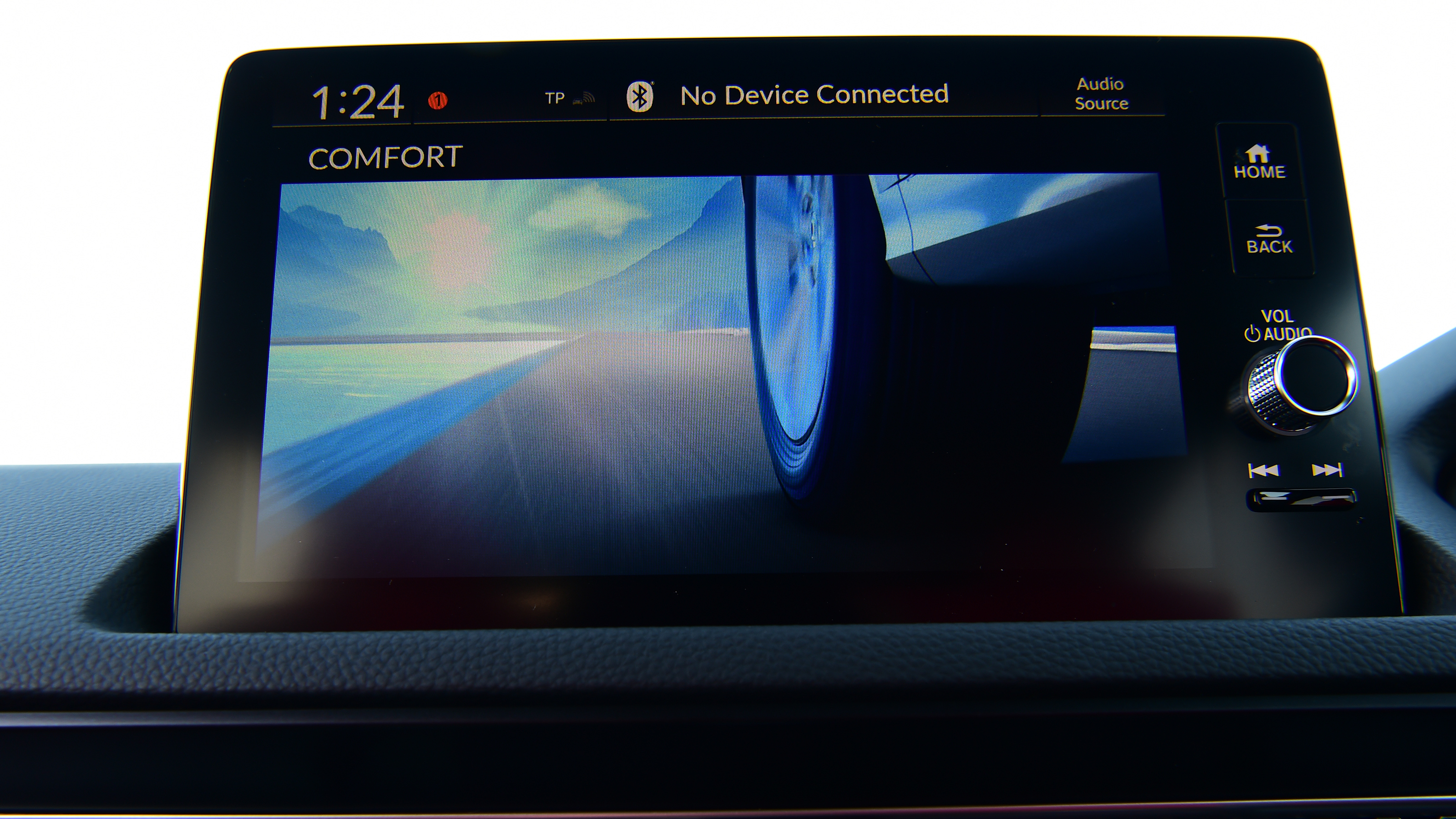 Honda Civic Type R - infotainment screen