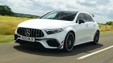 Mercedes-AMG A45 S - front tracking