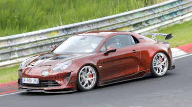 Alpine A110 Extreme - front action