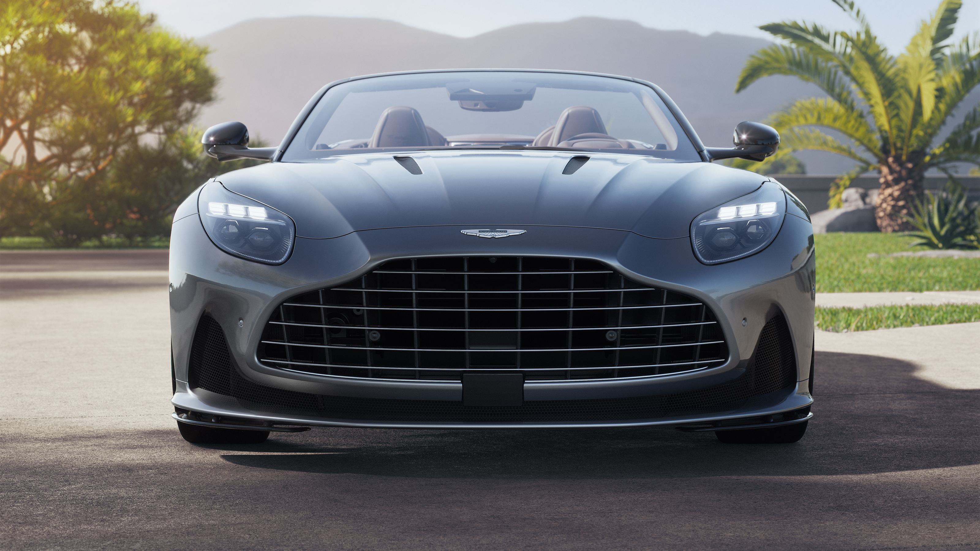 Aston Martin DB12 Volante - front grille and headlights
