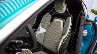 Aston Martin Valour Monterey Car Week seat
