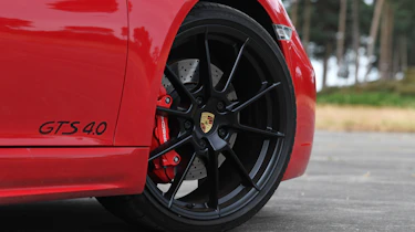 Porsche 718 Cayman GTS - front offside wheel