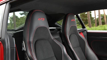 Porsche 718 Cayman GTS - seats