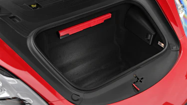 Porsche 718 Cayman GTS - front storage