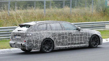 BMW M5 Estate - rear cornering