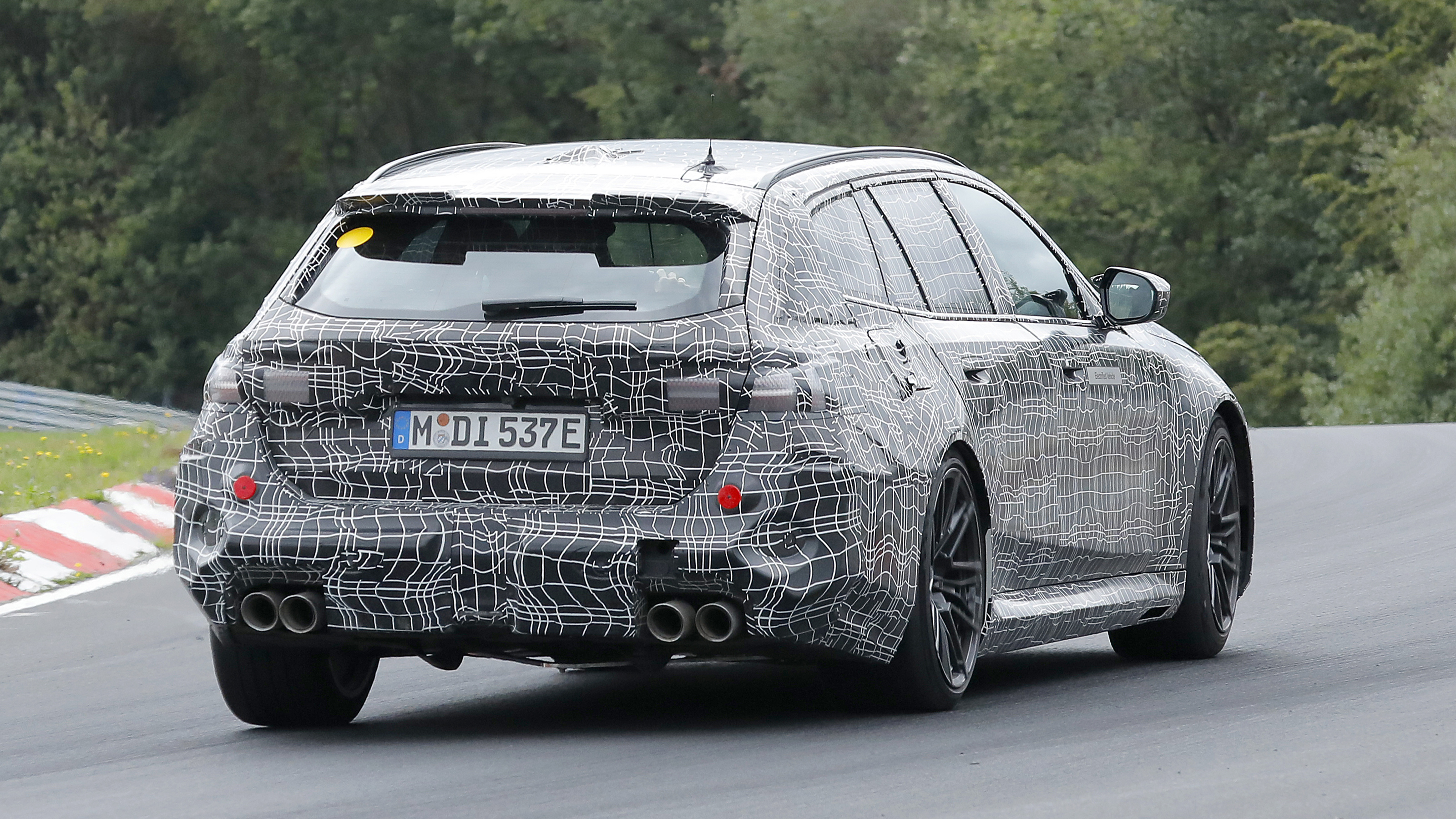 BMW M5 Estate - rear