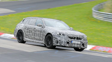 BMW M5 Estate - side shot