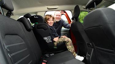 Dacia Duster long term test - car seat
