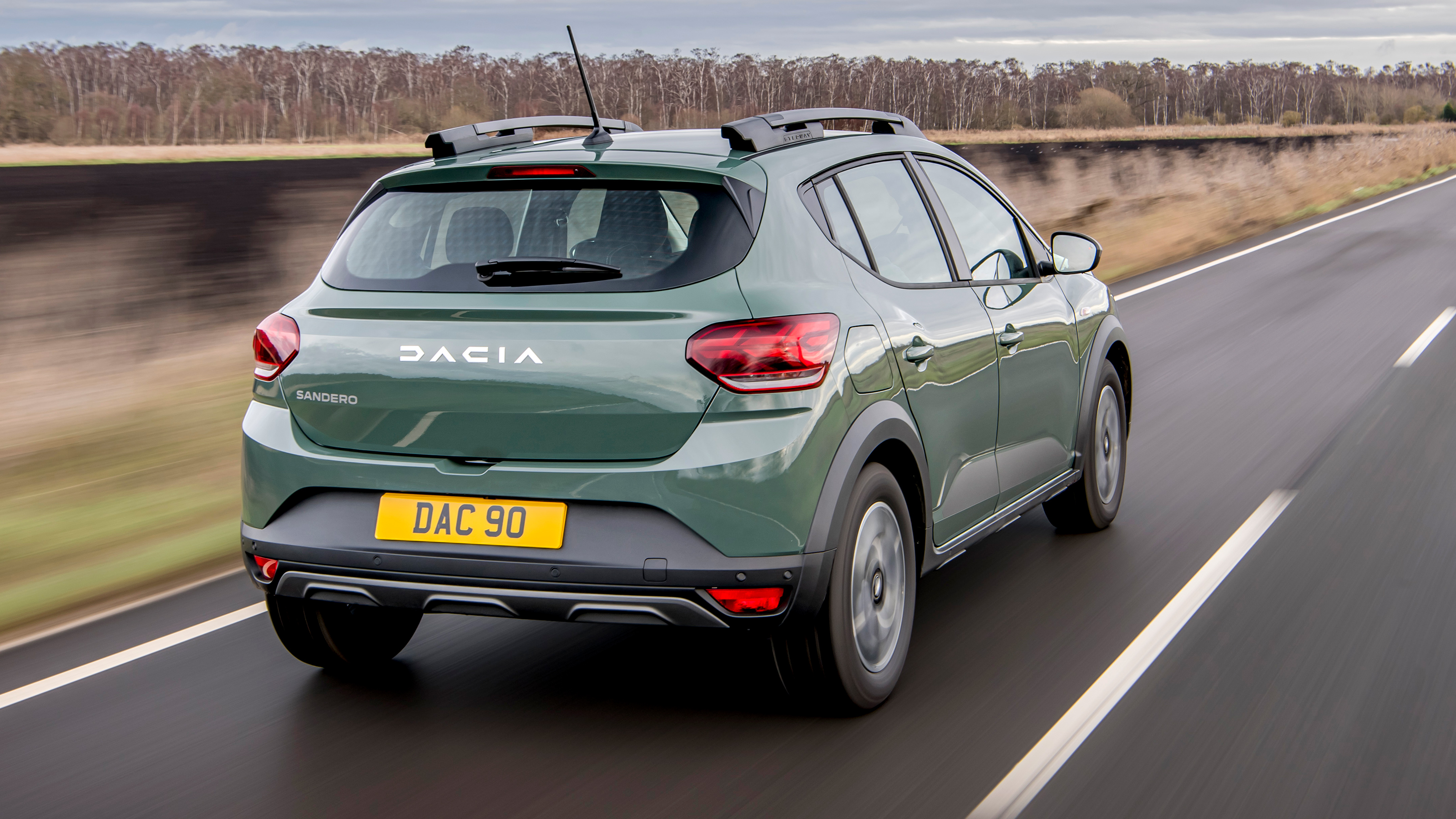 Dacia Sandero Stepway - rear tracking