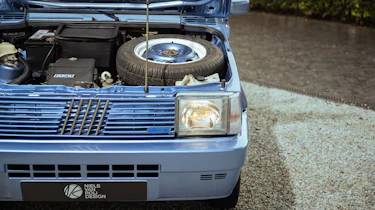 Fiat Panda 4x4 Piccolo Lusso - engine bay and headlight
