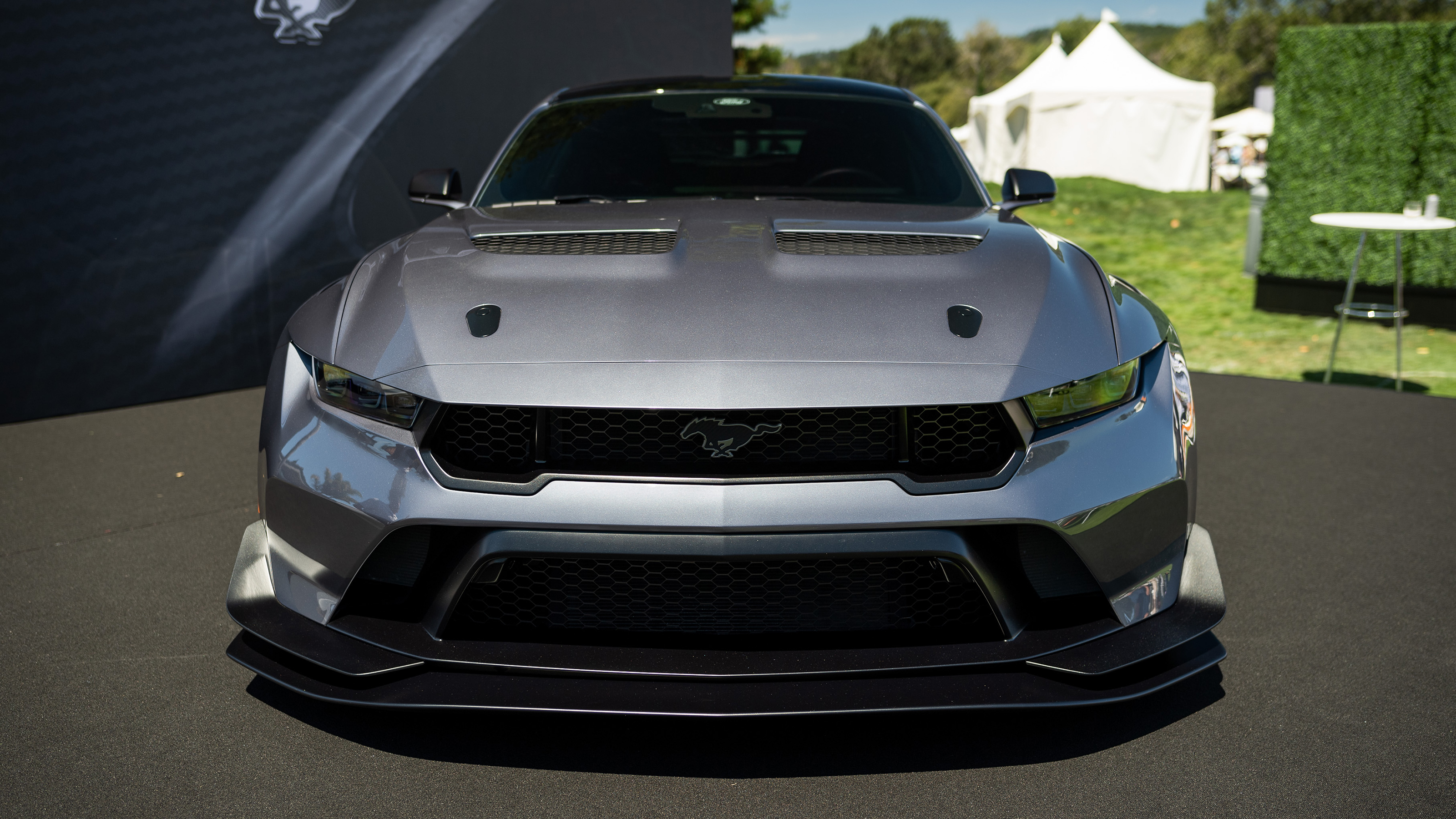 Ford Mustang GTD on display at 2023 Monterey Car Week - front