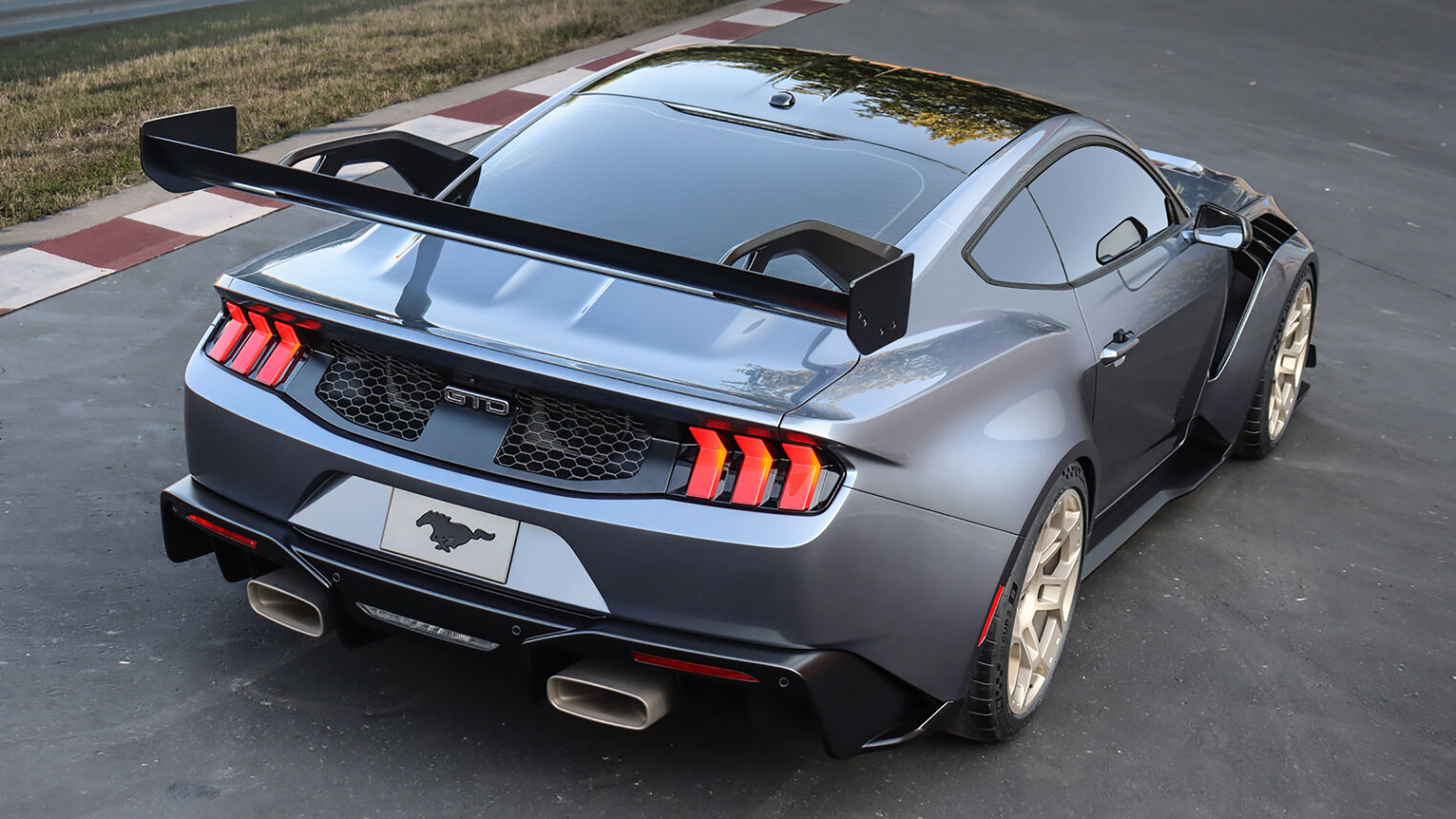 Ford Mustang GTD - rear