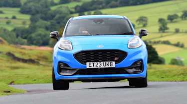 Ford Puma ST Powershift - front cornering