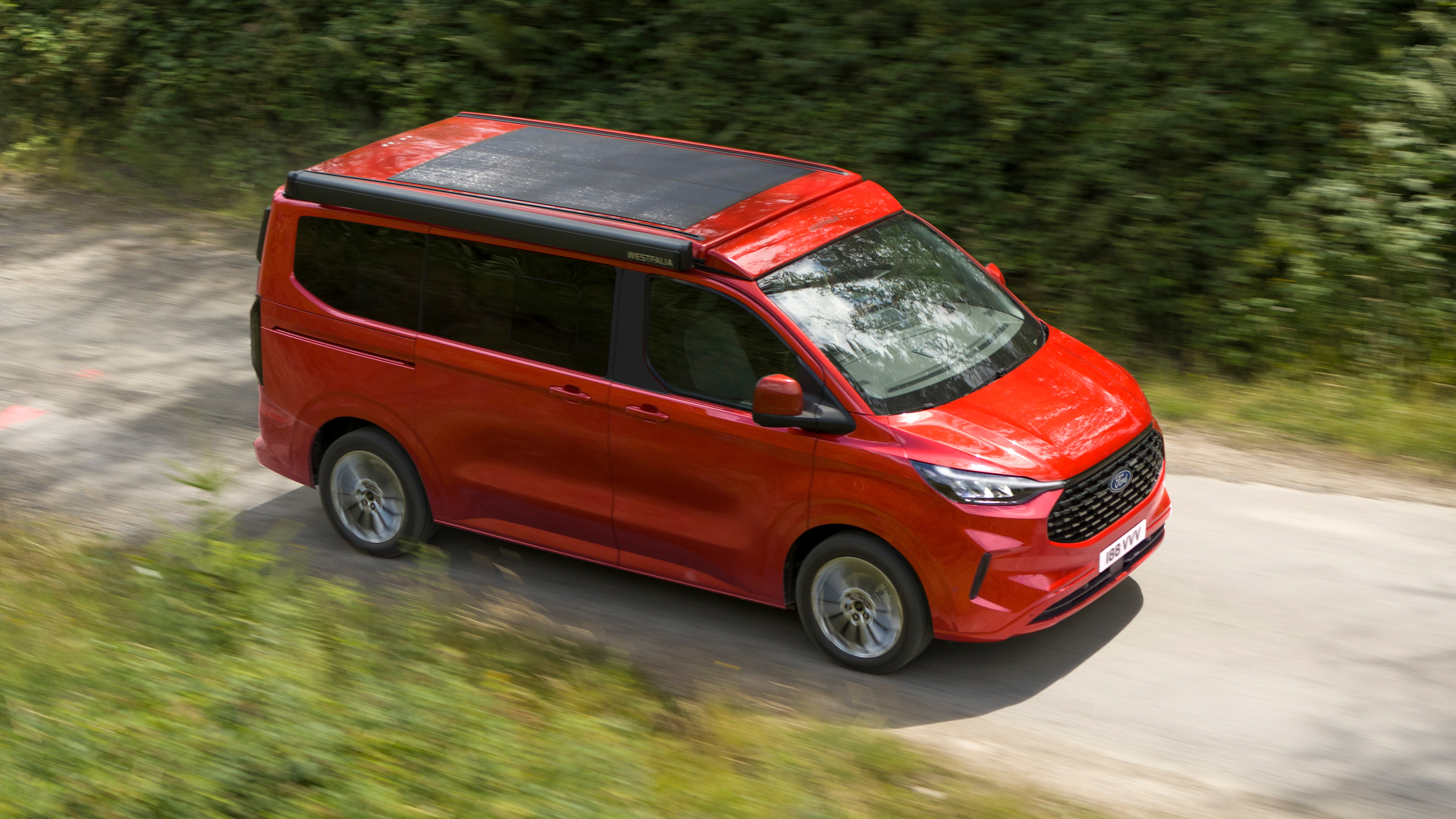 Ford Transit Custom Nugget - top-down tracking