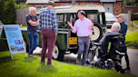 Conservative MP Greg Smith talking to constituents