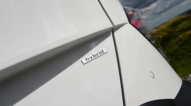 Hyundai Kona Hybrid - rear 'hybrid' badge