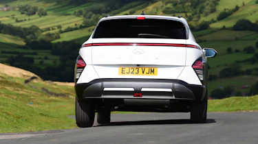 Hyundai Kona Hybrid - rear cornering