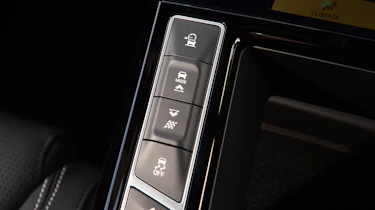 Jaguar I-Pace 2023 facelift - drive mode buttons