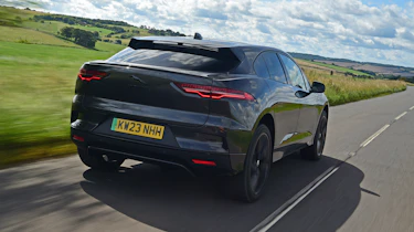 Jaguar I-Pace 2023 facelift - rear tracking