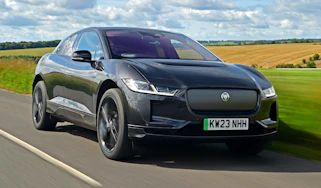Jaguar I-Pace 2023 facelift - front tracking