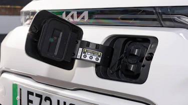 Kia Soul EV - charging port