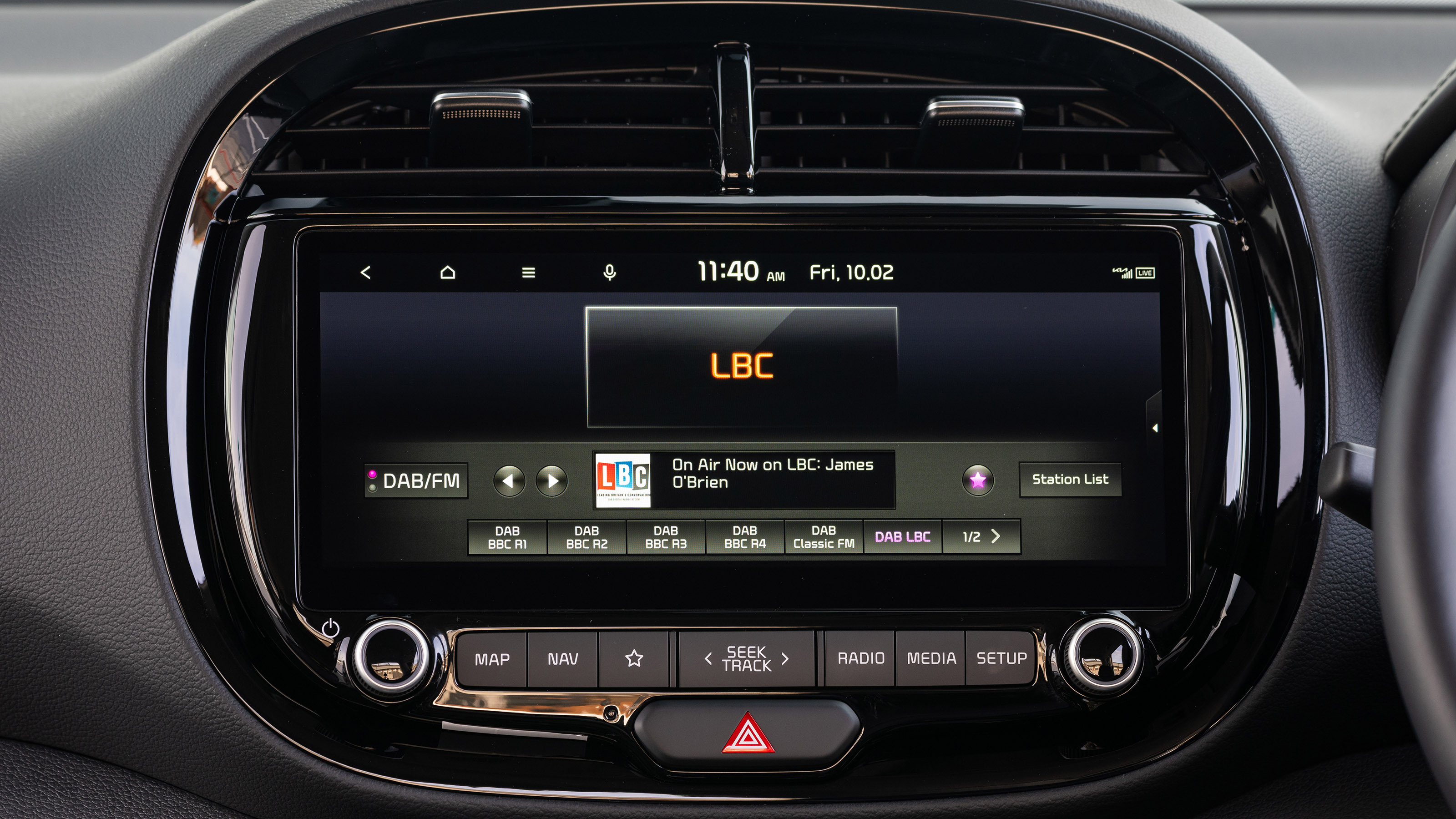 Kia Soul EV - radio