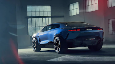 Lamborghini Lanzador electric GT concept rear