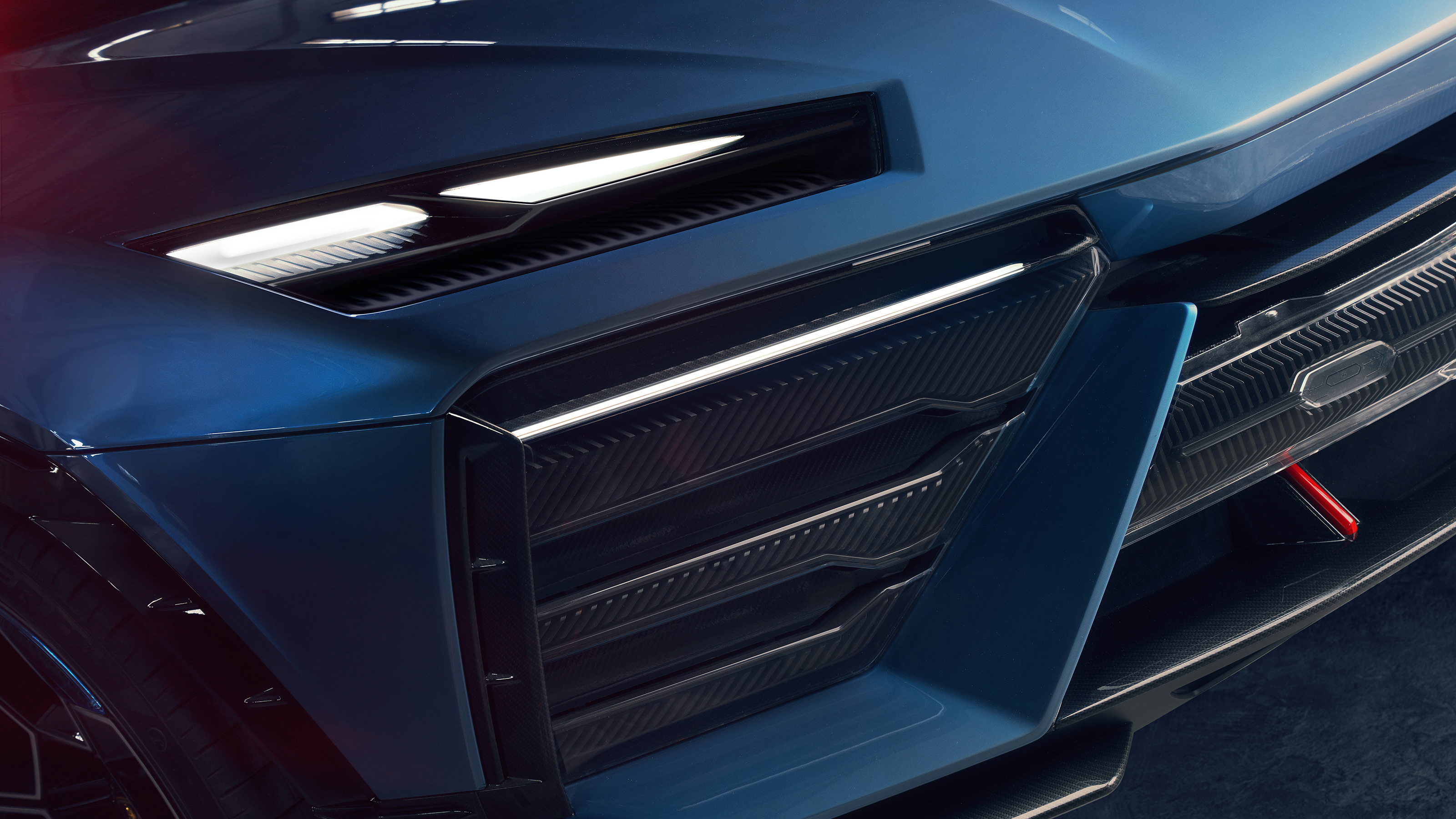 Lamborghini Lanzador electric GT concept detail lights