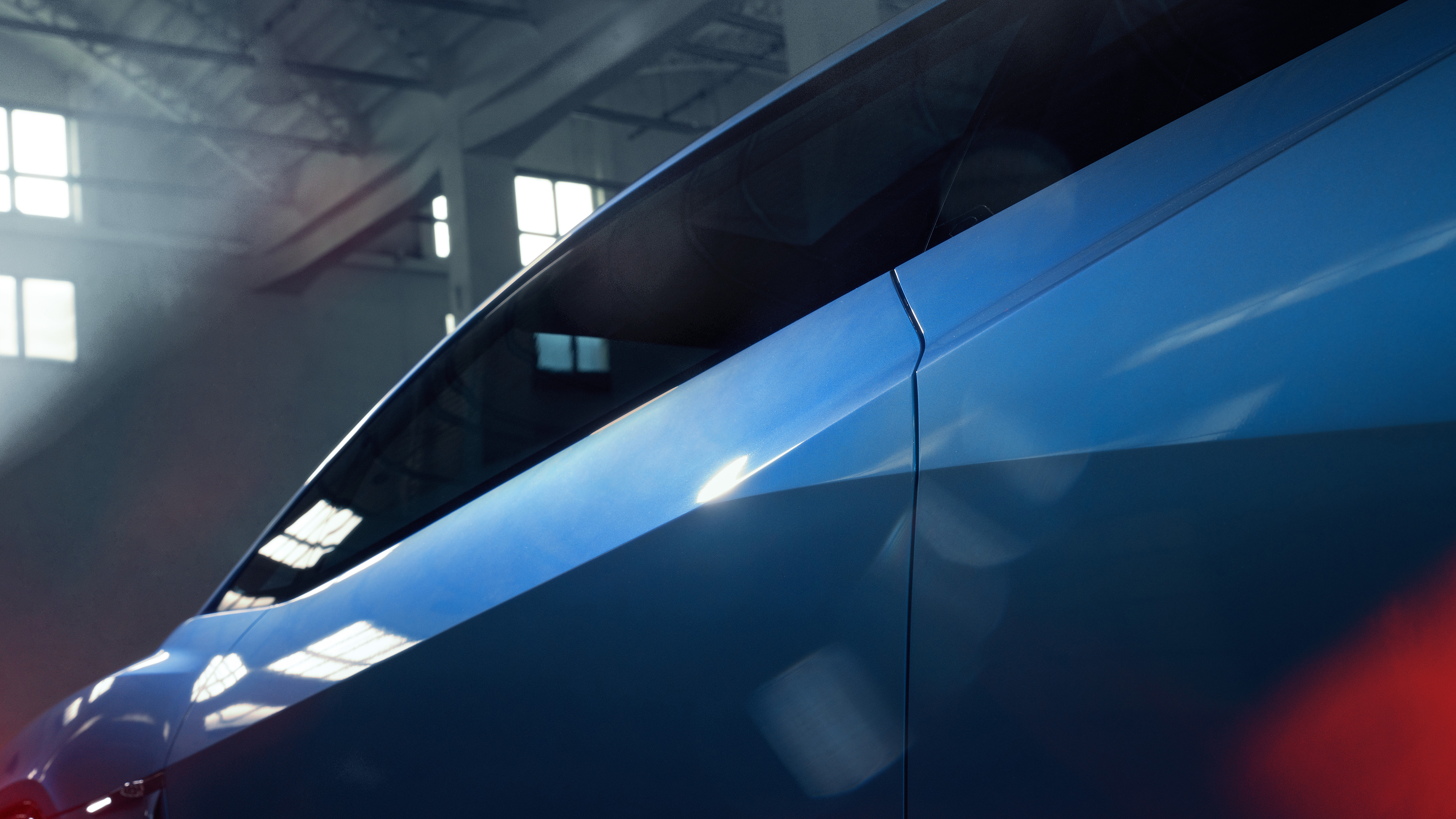 Lamborghini Lanzador electric GT concept detail window