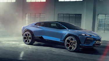 Lamborghini Lanzador electric GT concept side