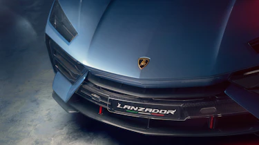 Lamborghini Lanzador electric GT concept detail bonnet