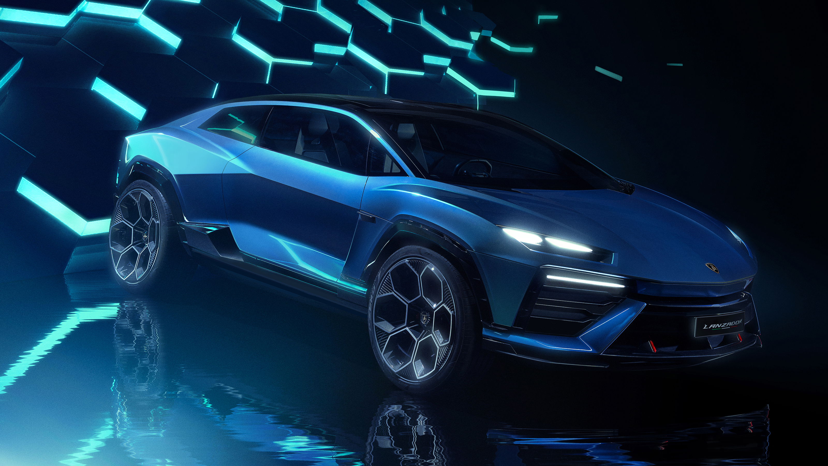 Lamborghini Lanzador concept official renders