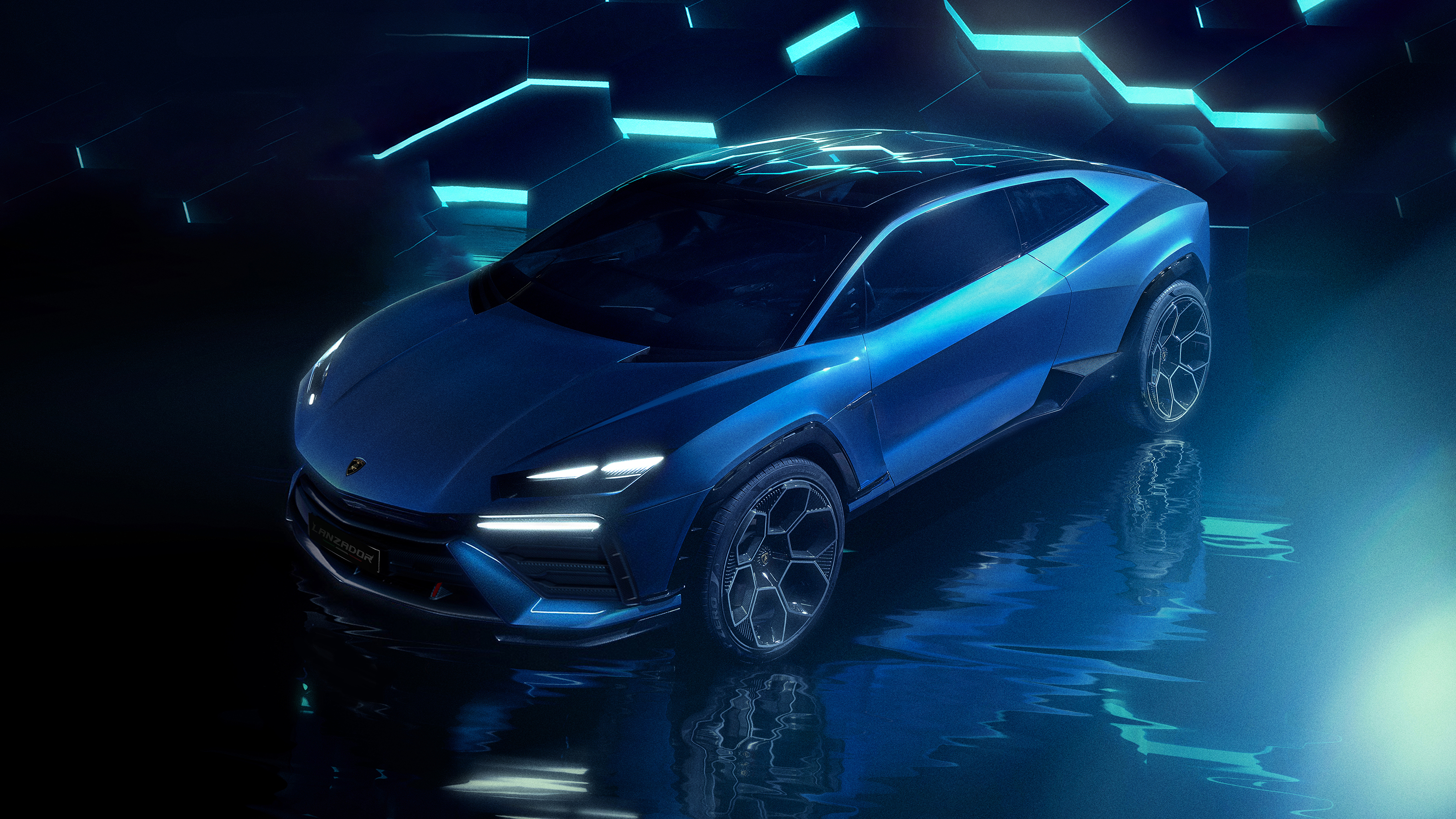 Lamborghini Lanzador concept official renders