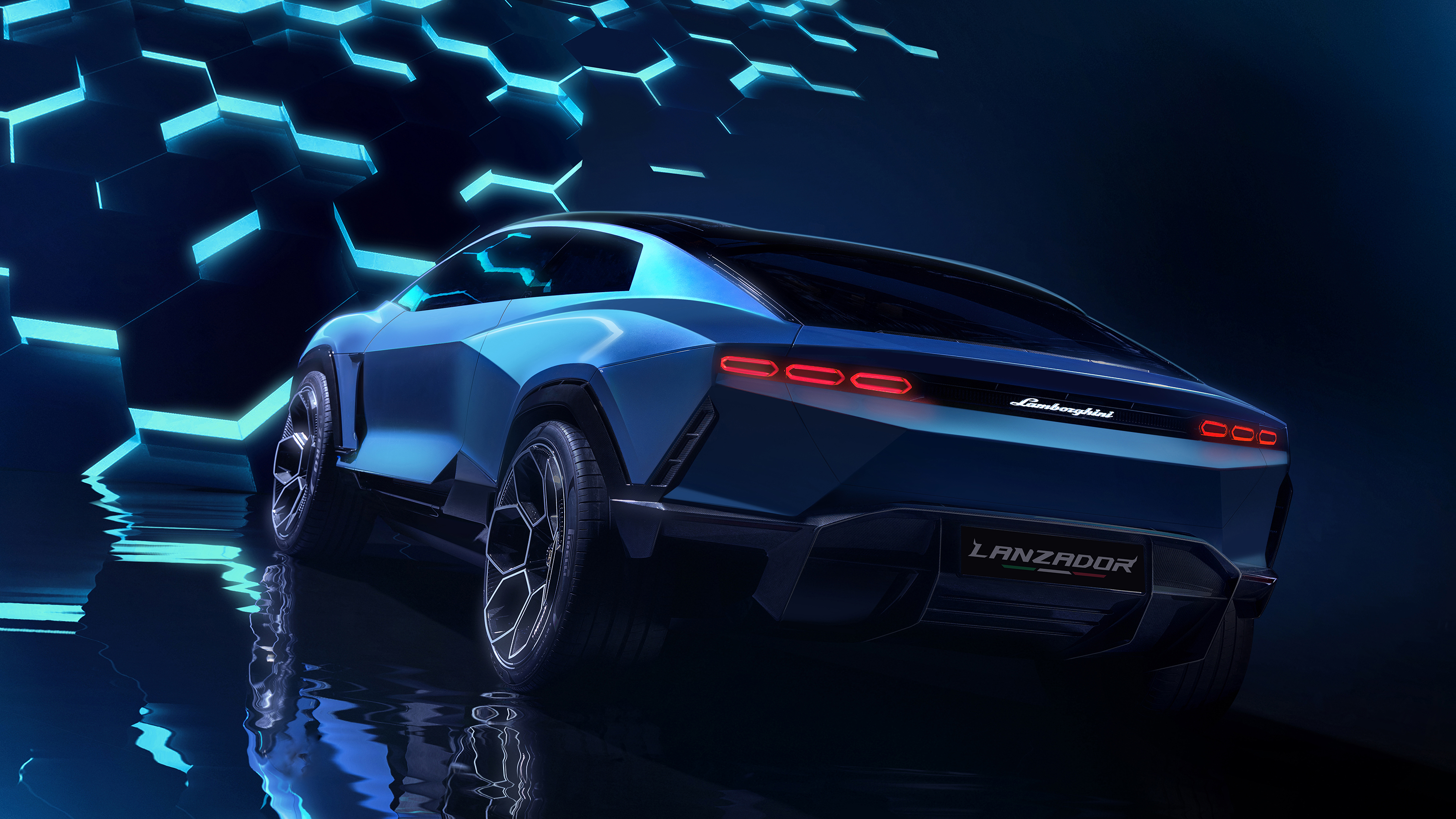 Lamborghini Lanzador concept official renders