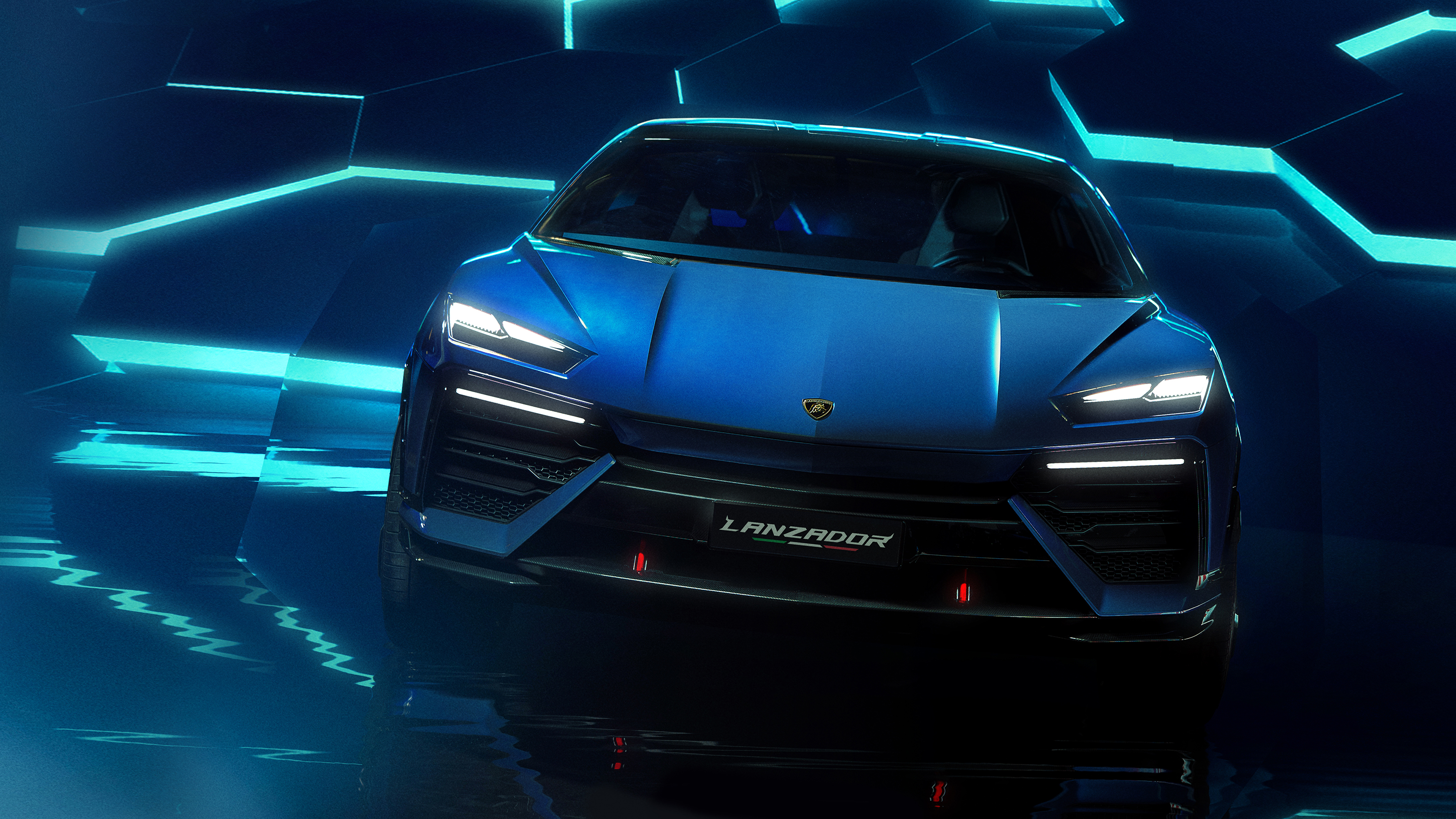 Lamborghini Lanzador concept official renders