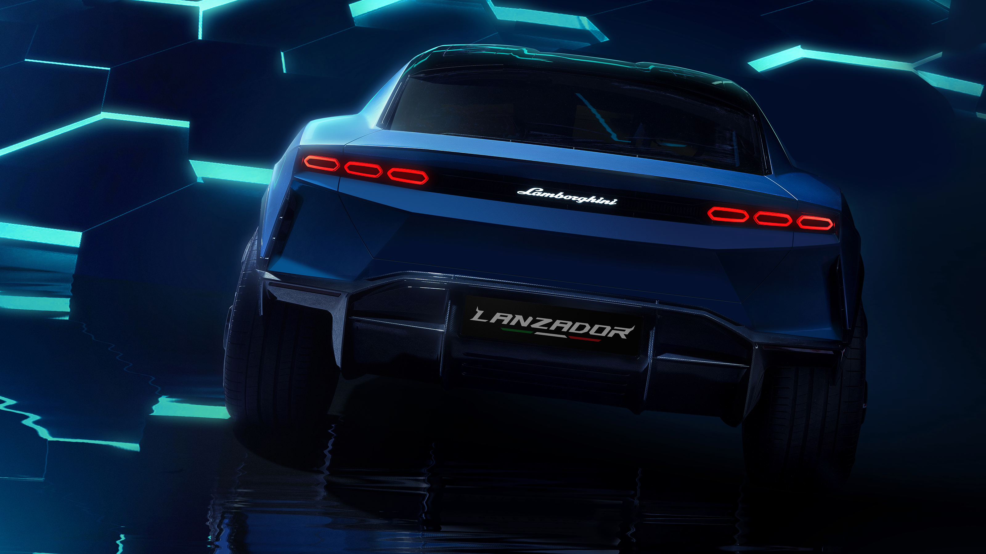Lamborghini Lanzador concept official renders