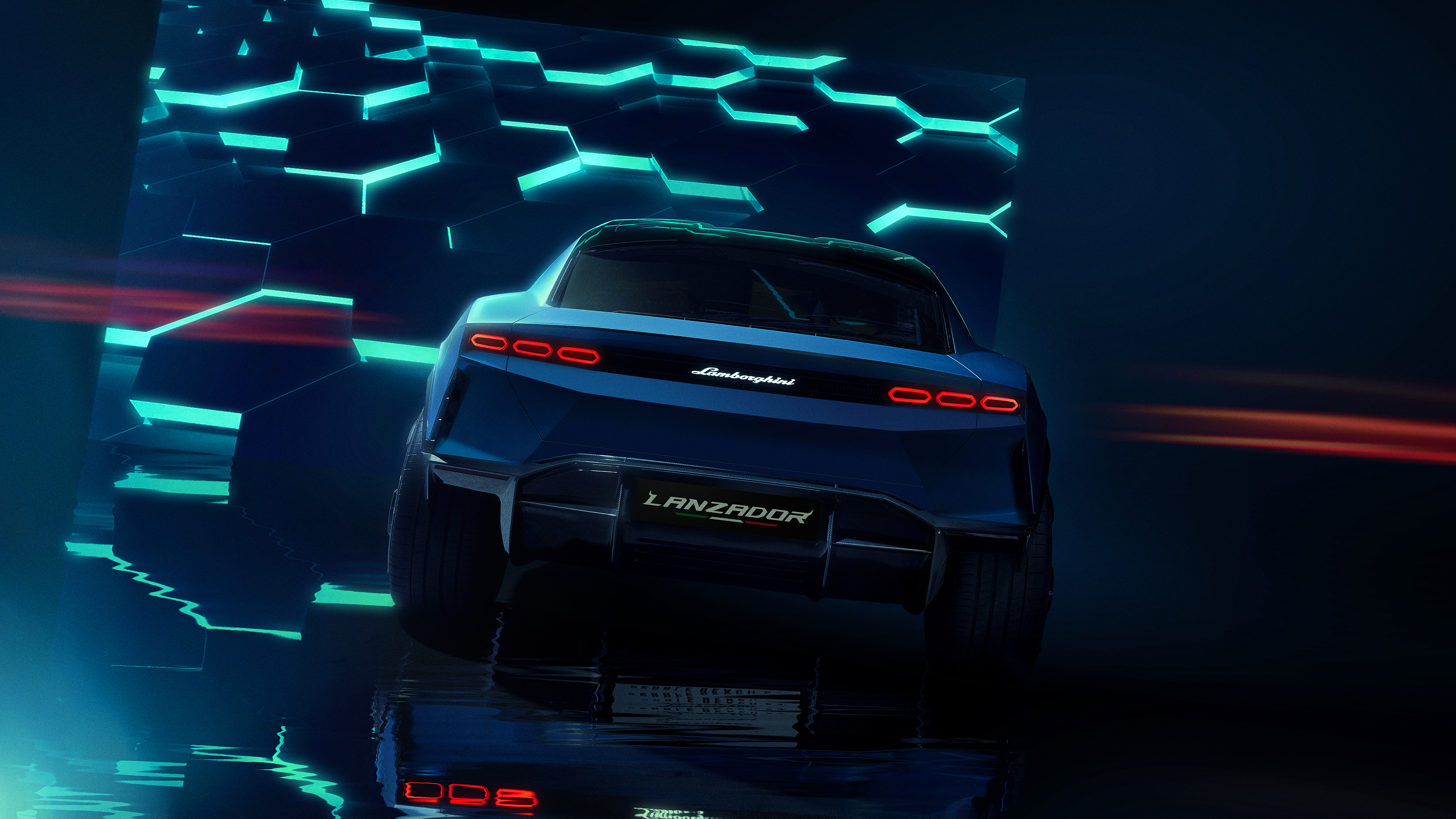 Lamborghini Lanzador concept official renders