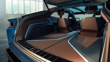 Lamborghini Lanzador concept interior boot