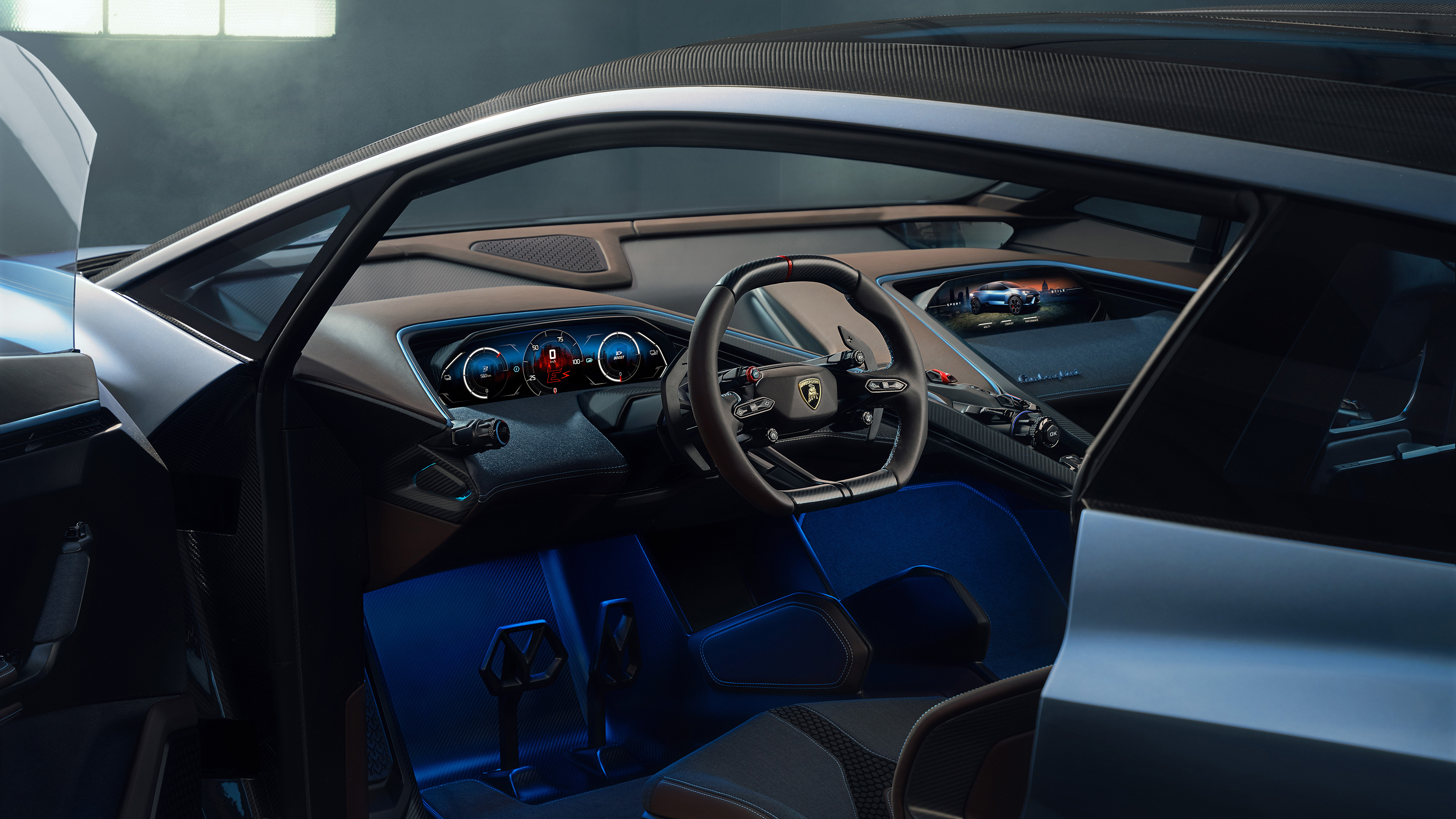 Lamborghini Lanzador concept interior
