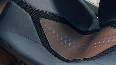 Lamborghini Lanzador concept interior detail seats