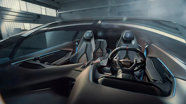 Lamborghini Lanzador concept interior