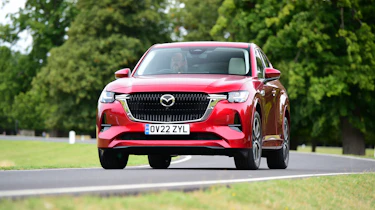 Mazda CX-60 - front cornering