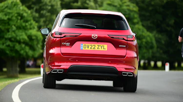 Mazda CX-60 - rear cornering