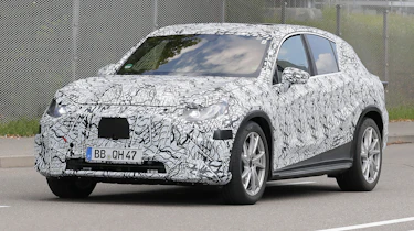 Mercedes EQC Mk2 (camouflaged) - front 3/4
