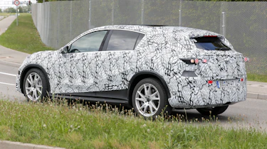 Mercedes EQC Mk2 (camouflaged) - rear 3/4