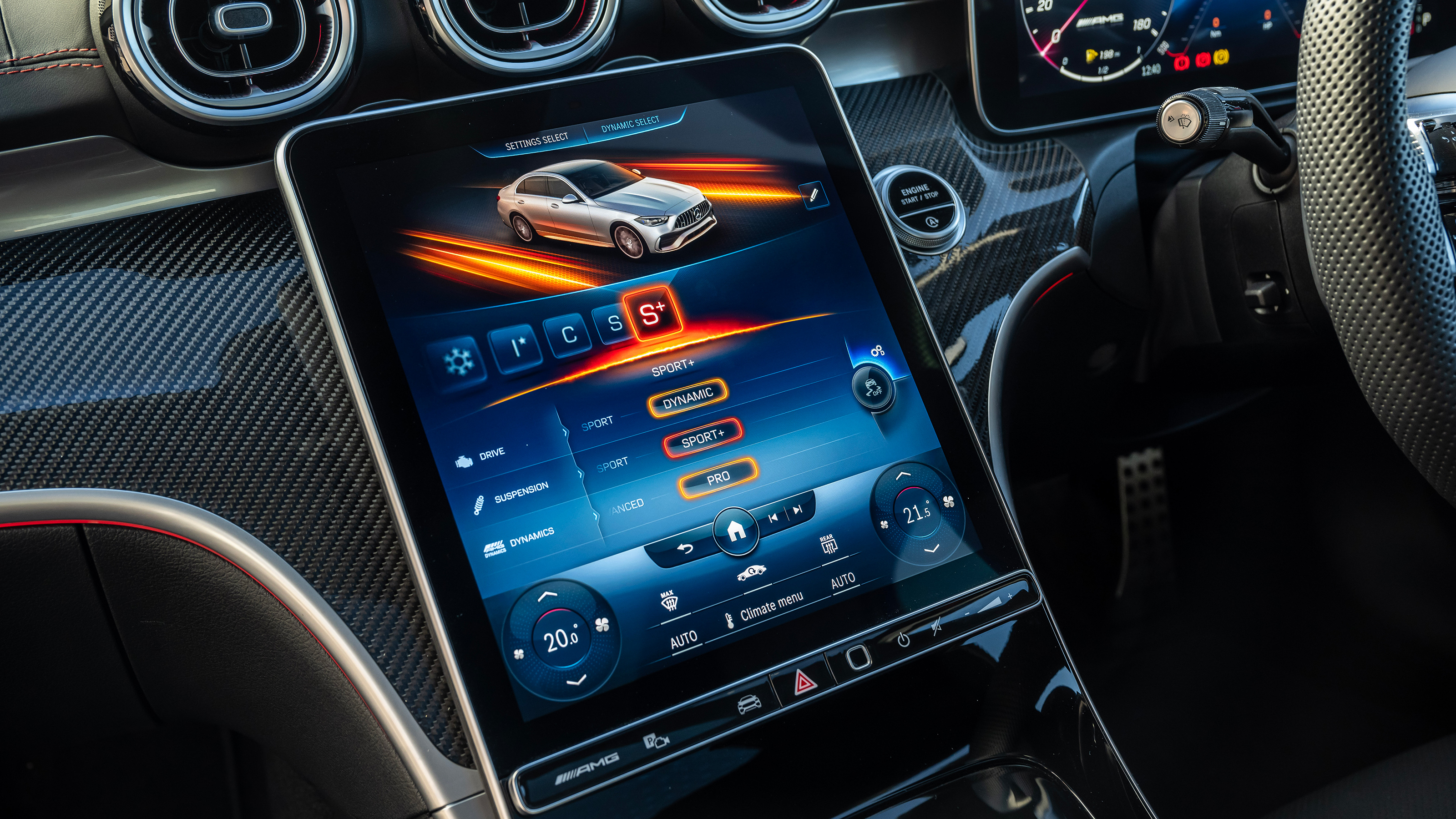 Mercedes-AMG C 43 - dash