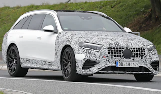 Mercedes AMG E53 estate - front