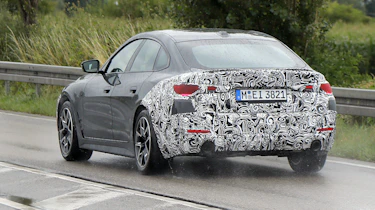 New BMW 4 Series (camouflaged) - rear tracking